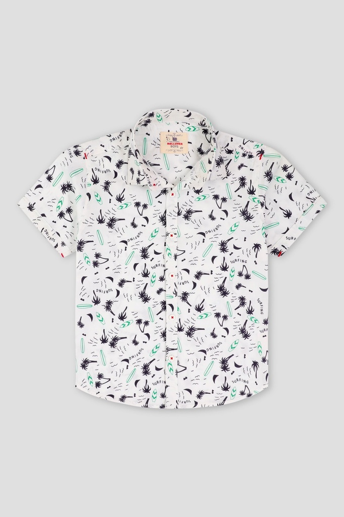 Palm Tree Casual Shirt