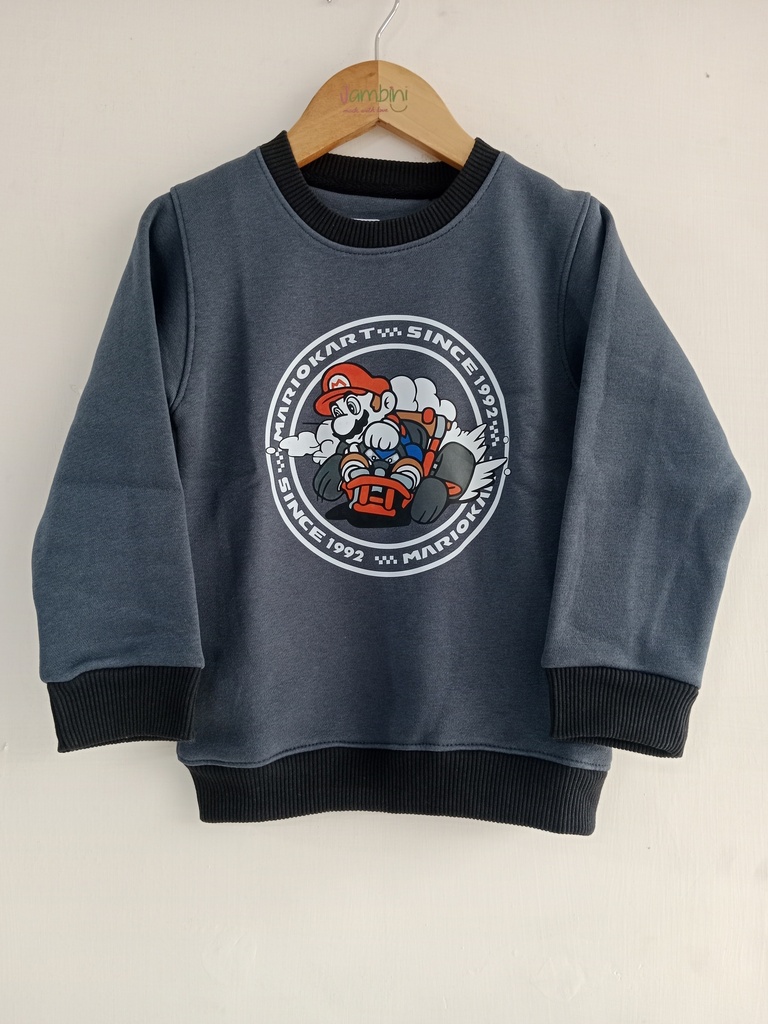 MM Mario Grey SweatShirt