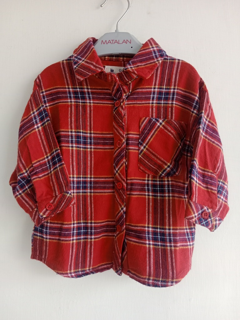 RollOver Red Casual Shirt