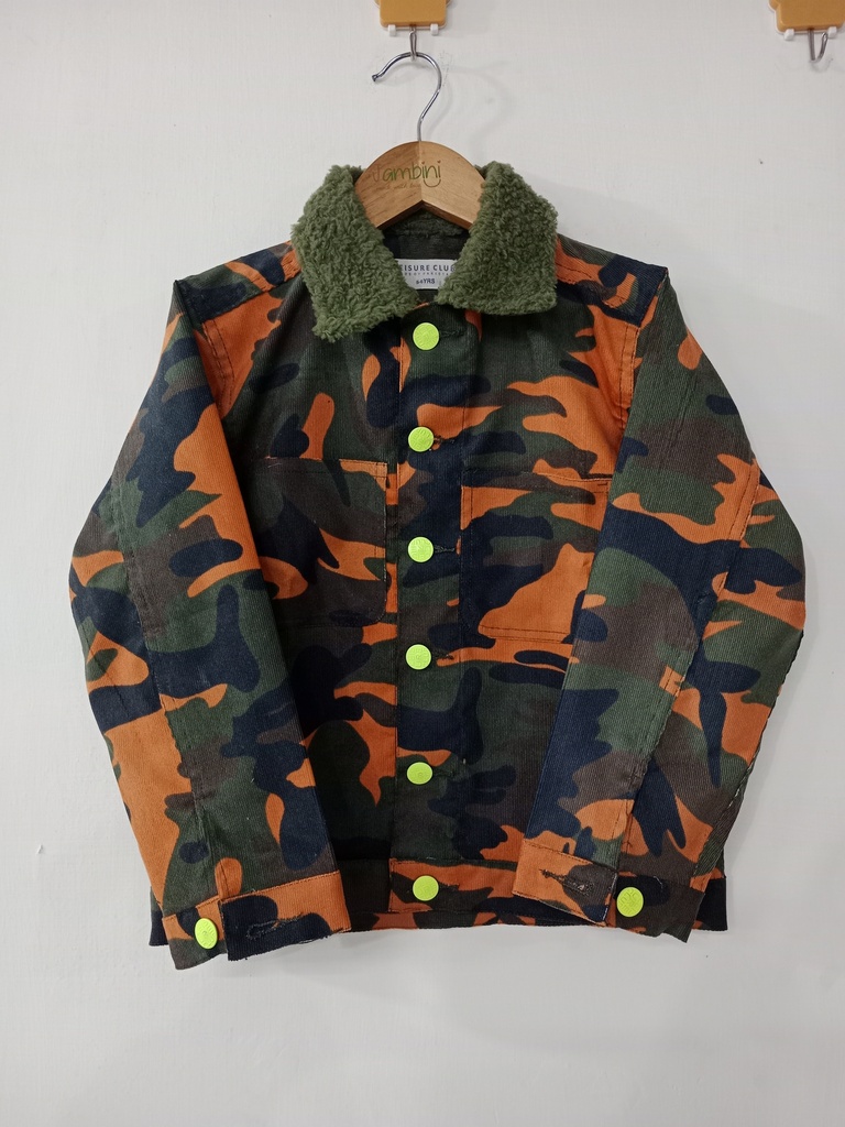 LC Cotray ORG GRN Jacket