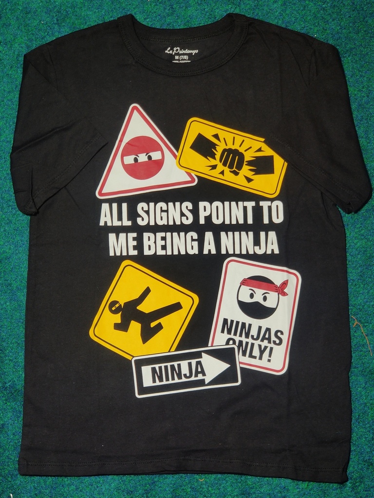 Ninja Black TShirt