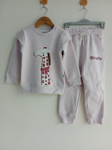 KC Pink Giraffe Co-Ord Set 