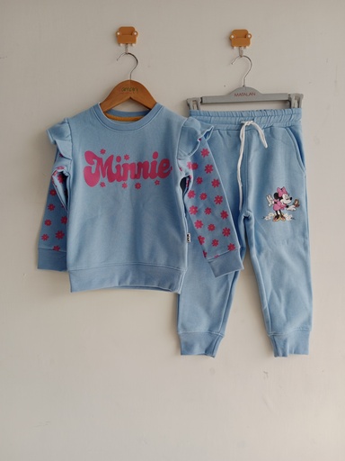 KC SkyBlue Minnie Co-Ord Set