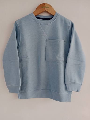 RollOver SkyBlue SweatShirt