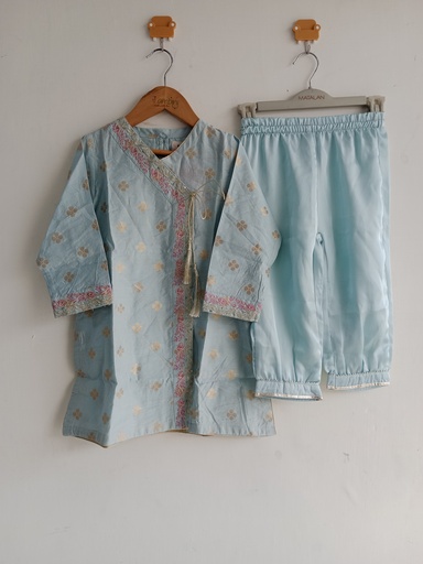 RollOver IceBlue Jacquard 2PC