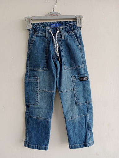 Urban Junior Cargo Blue Jeans