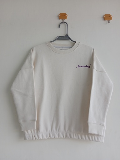 RollOver Offwhite SweatShirt