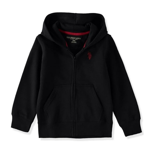 US Polo Hoodie Black