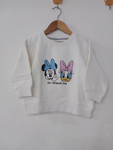 RollOver white Micky SweatShirt